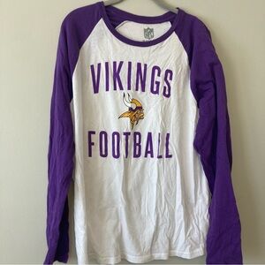 Men’s Vikings Football Long Sleeve Shirt